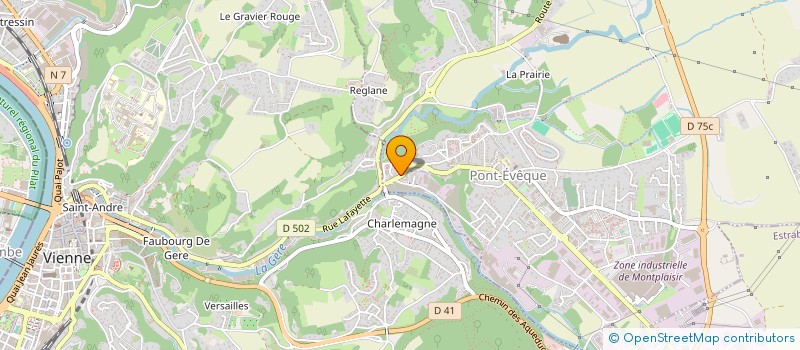 localisation de l'entreprise MONSIEUR AMMAR BENBELKHIR  PONT-EVEQUE