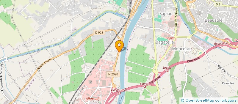 localisation de l'entreprise MONSIEUR AMMAR BOUCHI  MONTAUBAN