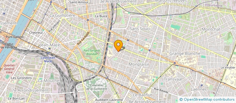 localisation de l'entreprise MONSIEUR AMMAR BOUSSALIA  LYON