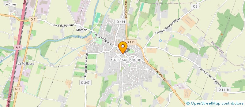 localisation de l'entreprise MONSIEUR AMMAR BRAHIMI  ETOILE-SUR-RHONE