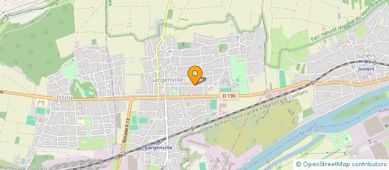 localisation de l'entreprise MONSIEUR AMMAR FAKANI  GARGENVILLE