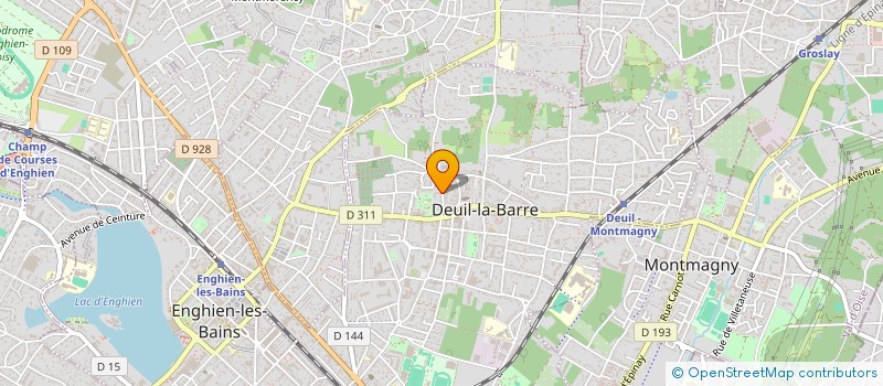 localisation de l'entreprise MONSIEUR AMMAR HAMLADJI à DEUIL-LA-BARRE