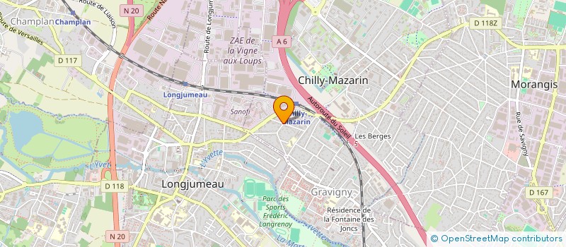 localisation de l'entreprise MONSIEUR AMMAR KHERFALLAH  VALENTON