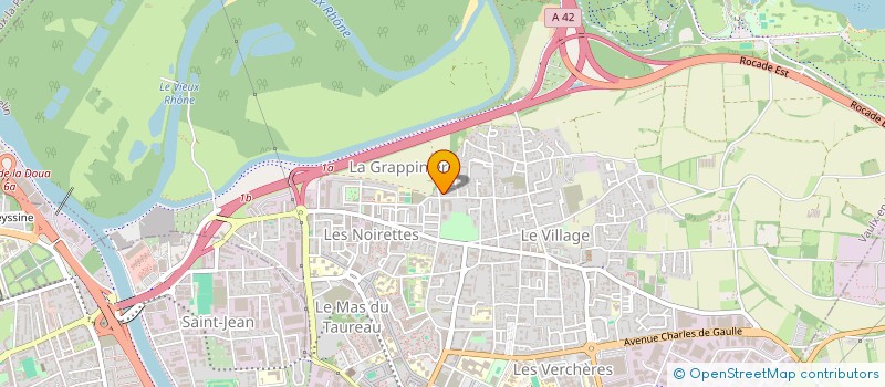 localisation de l'entreprise MONSIEUR AMMAR LALOUI à VAULX-EN-VELIN