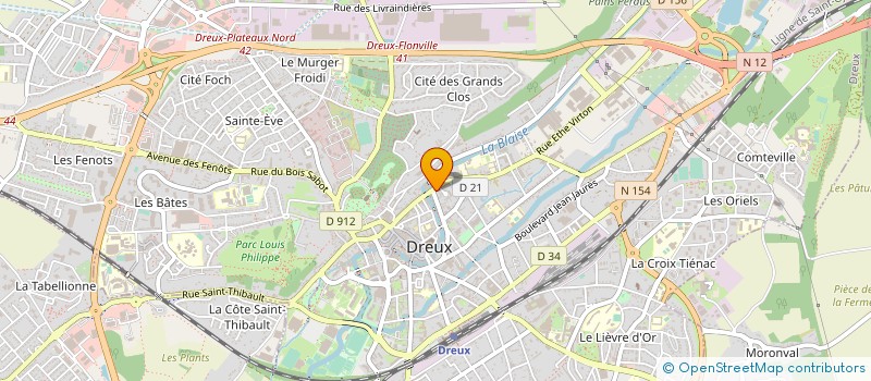 localisation de l'entreprise MONSIEUR AMMAR MAAROUFI à DREUX