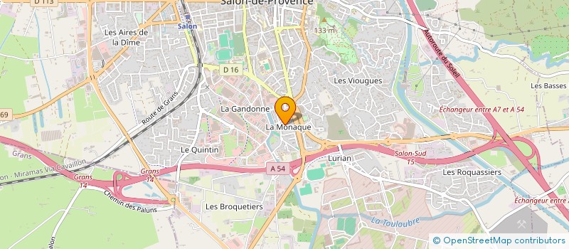 localisation de l'entreprise MONSIEUR AMMAR NAOUI  SALON-DE-PROVENCE