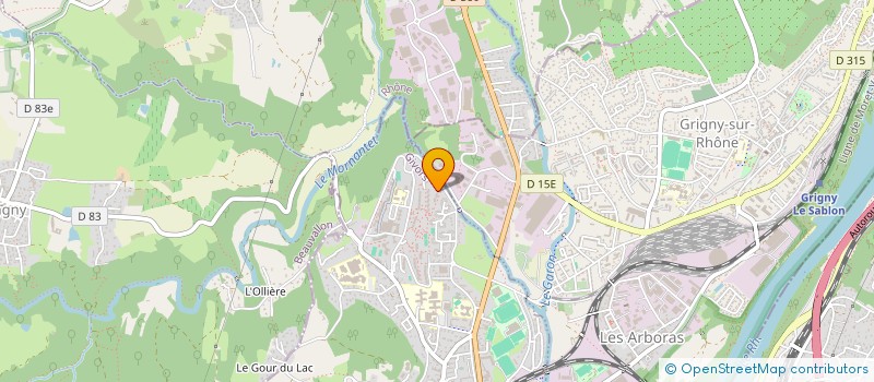 localisation de l'entreprise MONSIEUR AMMAR REGGAD  GIVORS