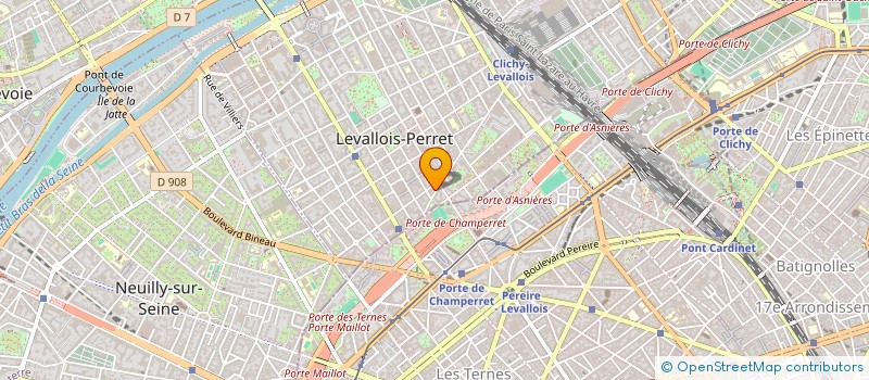 localisation de l'entreprise MONSIEUR AMMAR SIFER à LEVALLOIS-PERRET