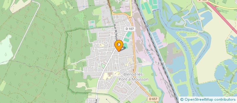 localisation de l'entreprise MONSIEUR AMMAR TALBI  PONT-A-MOUSSON