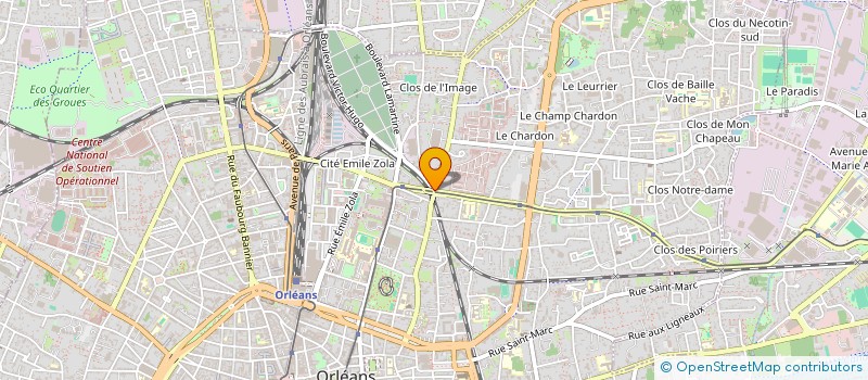 localisation de l'entreprise MONSIEUR AMMAR TELALI  ORLEANS