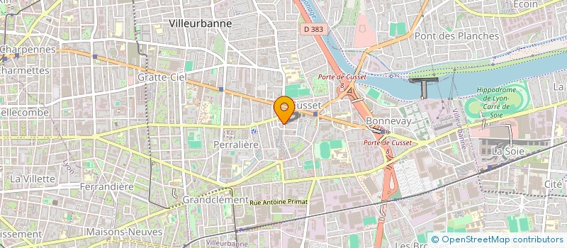 localisation de l'entreprise MONSIEUR AMMAR TRIKI  VILLEURBANNE