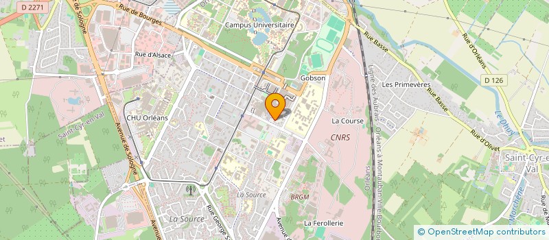 localisation de l'entreprise MONSIEUR AMMAR TRIKI à ORLEANS