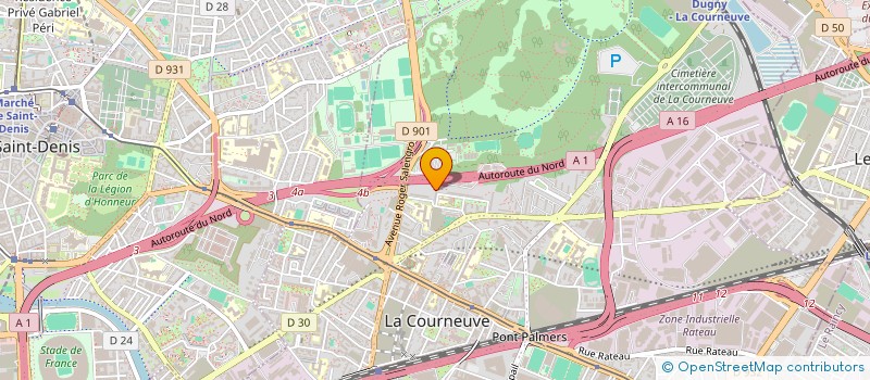 localisation de l'entreprise MONSIEUR AMMED BOINALI à LA COURNEUVE