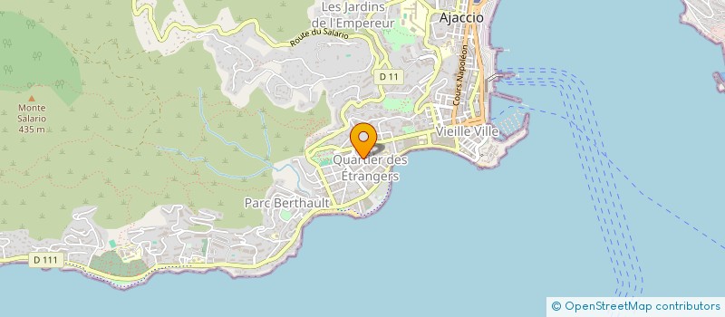 localisation de l'entreprise MONSIEUR AMNAR OUERGHI à AJACCIO