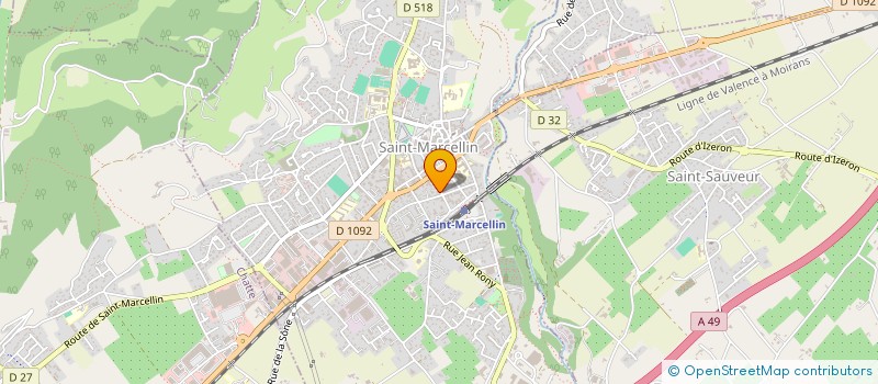 localisation de l'entreprise MONSIEUR AMNAY ZIANI  SAINT-MARCELLIN