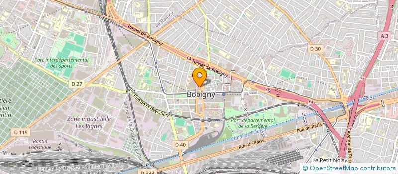 localisation de l'entreprise MONSIEUR AMNINDER SINGH  BOBIGNY