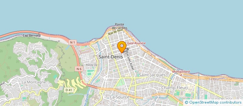 localisation de l'entreprise MONSIEUR AMODE ISMAEL-DAOUDJEE à SAINT-DENIS