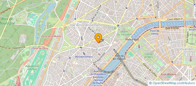 localisation de l'entreprise MONSIEUR AMOITA KOUASSI  PARIS