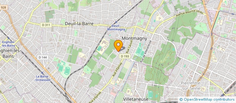 localisation de l'entreprise MONSIEUR AMOKRANE CHERIET à MONTMAGNY