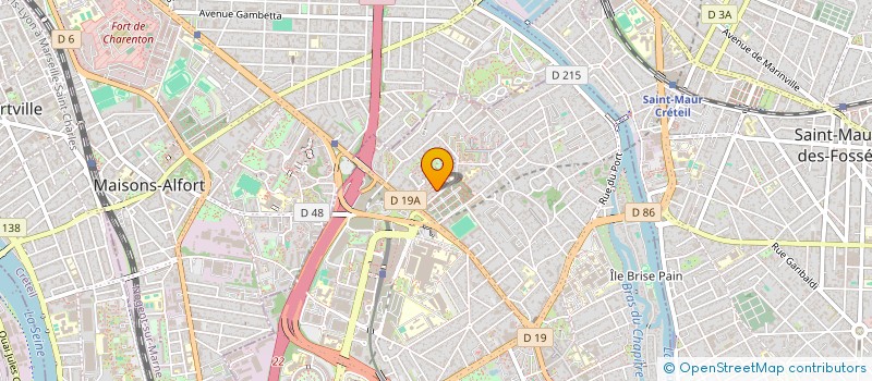 localisation de l'entreprise MONSIEUR AMON HADDAD  CRETEIL