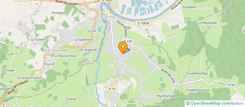 localisation de l'entreprise MONSIEUR AMOORDALINGUM AMAVASEE à LARCHE