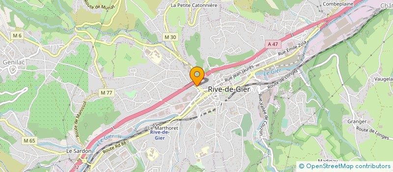 localisation de l'entreprise MONSIEUR AMOR ABDESSMAD à RIVE-DE-GIER