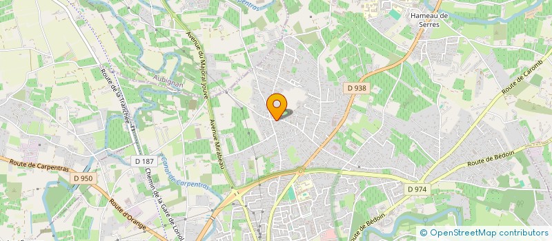 localisation de l'entreprise MONSIEUR AMOR ADJAL  CARPENTRAS