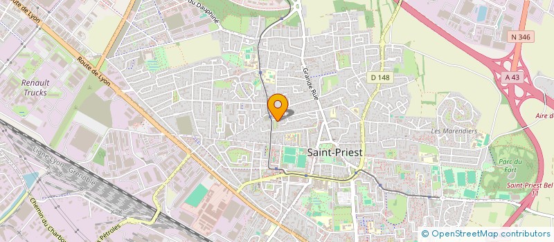 localisation de l'entreprise MONSIEUR AMOR ATTAYALLAH  SAINT-PRIEST