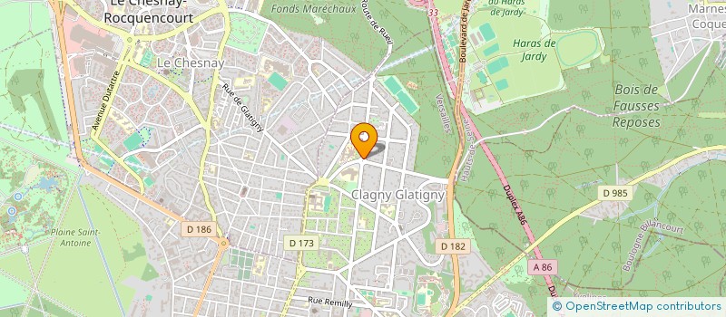 localisation de l'entreprise MONSIEUR AMOR BAAROUN à VERSAILLES