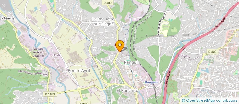 localisation de l'entreprise MONSIEUR AMOR BELHADJ à CANNES