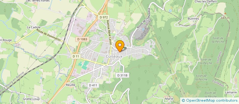 localisation de l'entreprise MONSIEUR AMOR BENAMARA  CUISEAUX