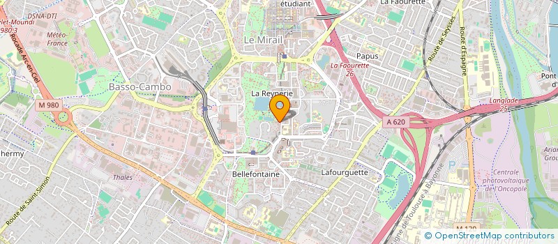 localisation de l'entreprise MONSIEUR AMOR DERBALI  TOULOUSE