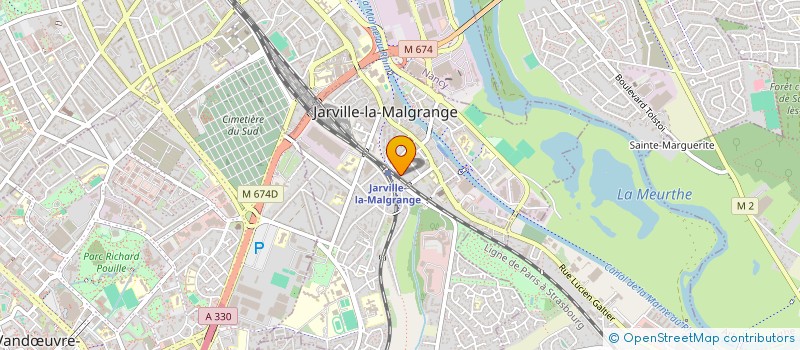 localisation de l'entreprise MONSIEUR AMOR JEDAY  JARVILLE-LA-MALGRANGE