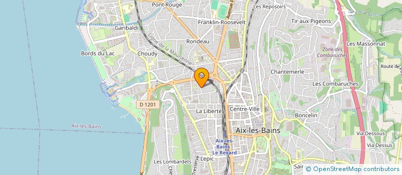localisation de l'entreprise MONSIEUR AMOR KERDI  AIX-LES-BAINS