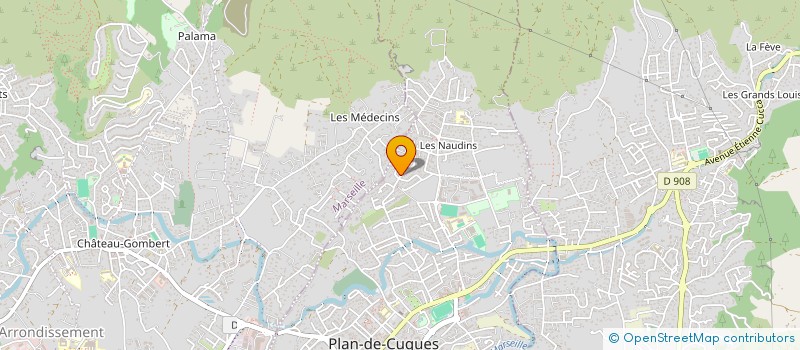 localisation de l'entreprise MONSIEUR AMOR LACIDI  PLAN-DE-CUQUES