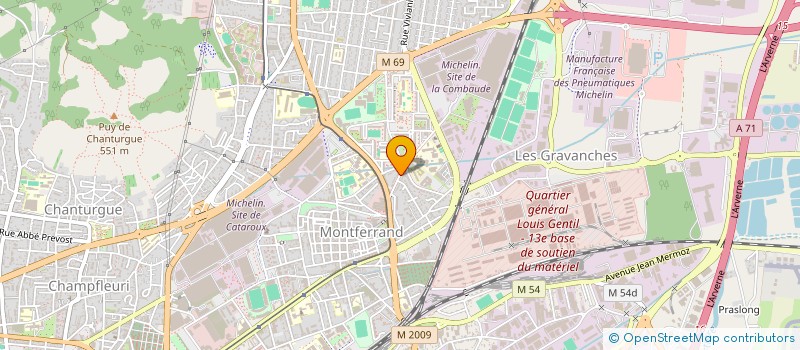 localisation de l'entreprise MONSIEUR AMOR MANSOUR  CLERMONT-FERRAND