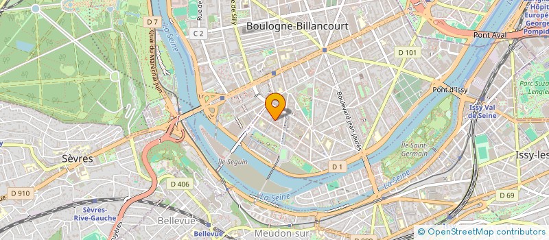 localisation de l'entreprise MONSIEUR AMOR OSMANE à BOULOGNE-BILLANCOURT