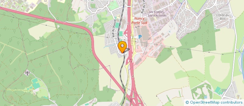 localisation de l'entreprise MONSIEUR AMOS DAVID  HOUDEMONT