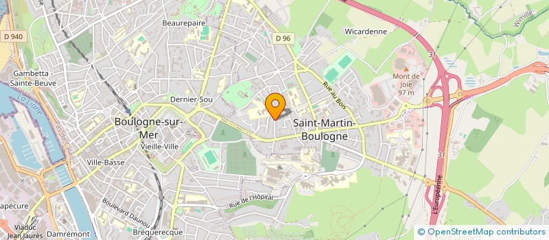 localisation de l'entreprise MONSIEUR AMOS LHERMILLIER  SAINT-MARTIN-BOULOGNE