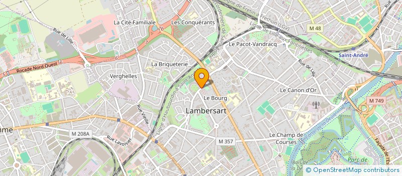 localisation de l'entreprise MONSIEUR AMOS WEBB à LAMBERSART