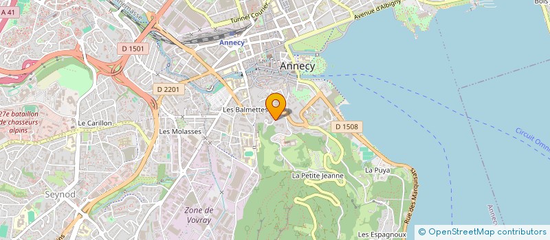 localisation de l'entreprise MONSIEUR AMOS YANGBA à ANNECY