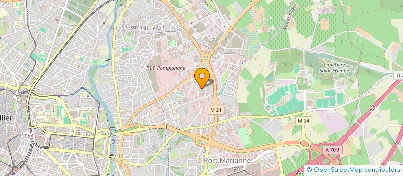 localisation de l'entreprise MONSIEUR AMOUDI BAHA à MONTPELLIER