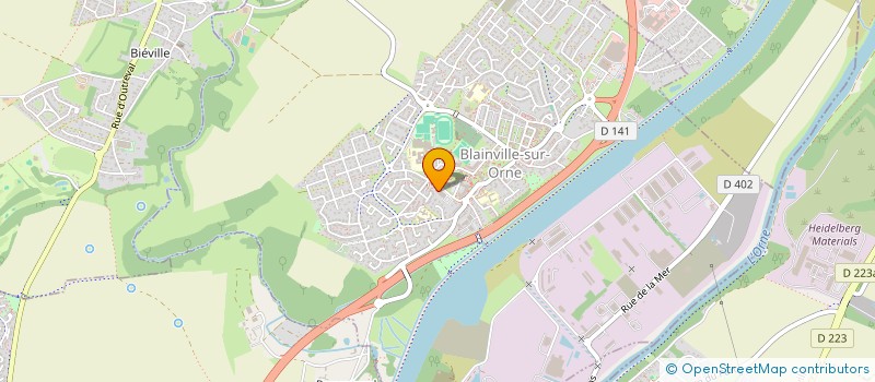 localisation de l'entreprise MONSIEUR AMOUMOUNE GHALIOU  BLAINVILLE-SUR-ORNE