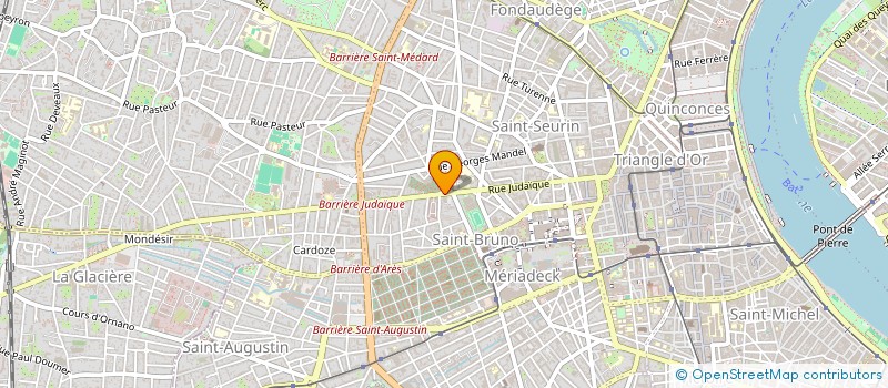 localisation de l'entreprise MONSIEUR AMOUR ADJADOHUN à BORDEAUX