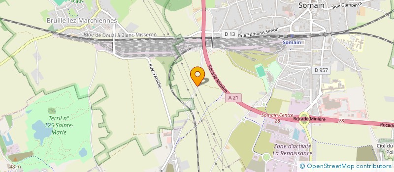 localisation de l'entreprise MONSIEUR AMOUR CARBONNIER  SOMAIN