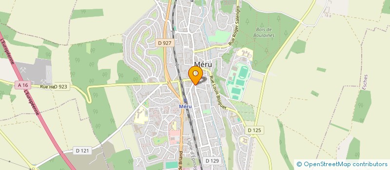 localisation de l'entreprise MONSIEUR AMOUR MOKHTARI  MERU