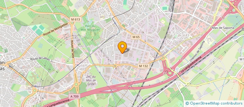 localisation de l'entreprise MONSIEUR AMR ASLAN ATTAR à MONTPELLIER