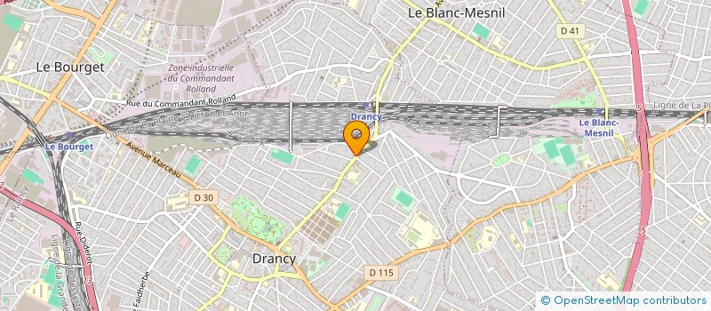 localisation de l'entreprise MONSIEUR AMR BOUSTANI à DRANCY