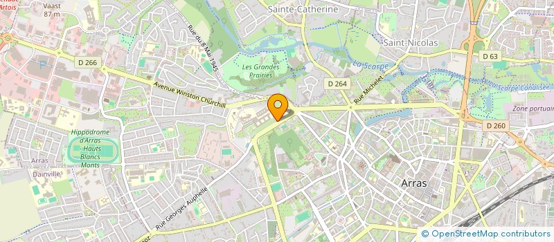 localisation de l'entreprise MONSIEUR AMR EKHLAS RAGAB EID à ARRAS
