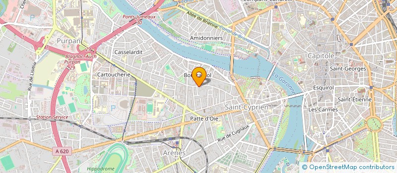 localisation de l'entreprise MONSIEUR AMR EL ALYANI  TOULOUSE